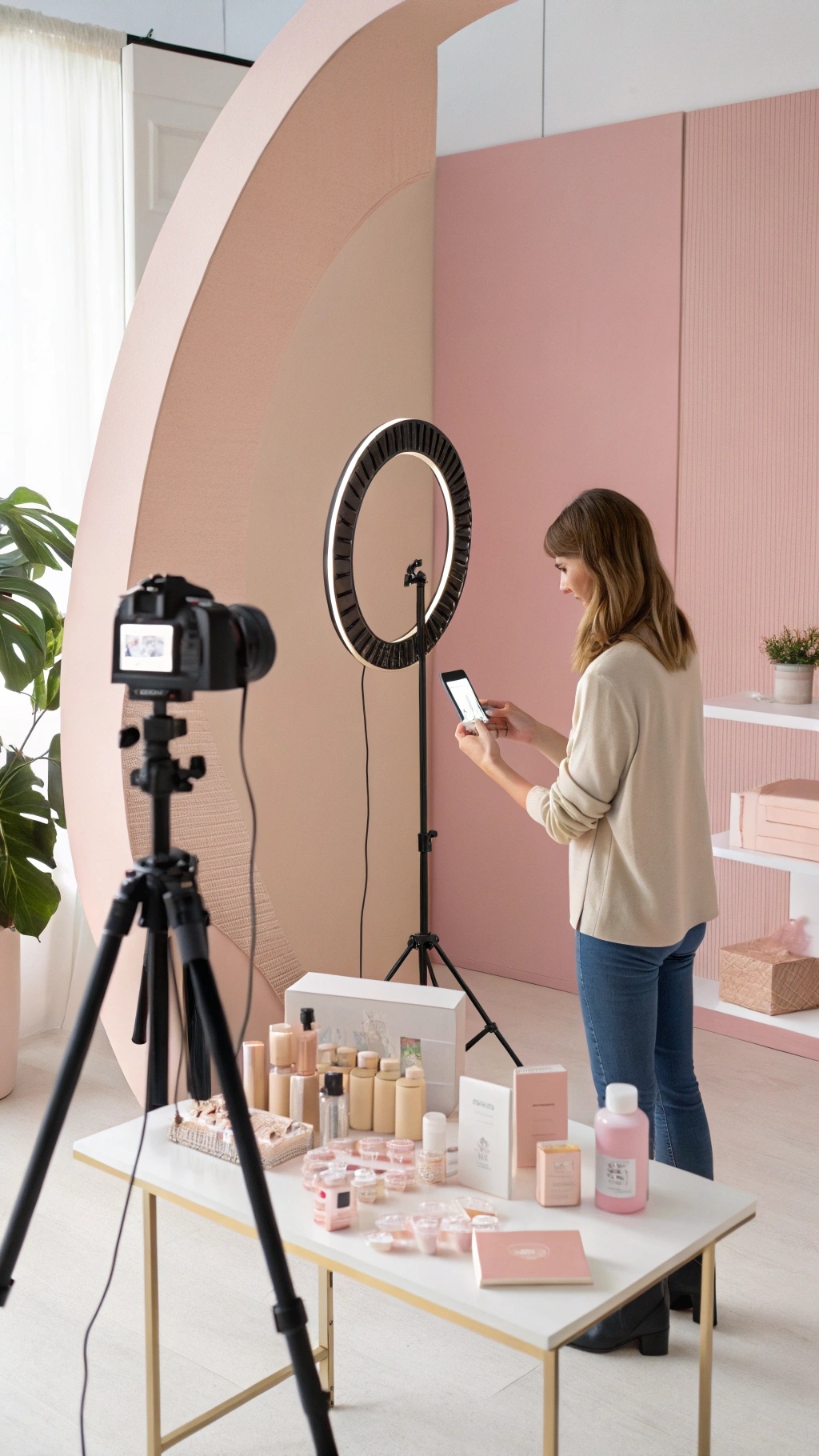 Beauty Tutorial Content